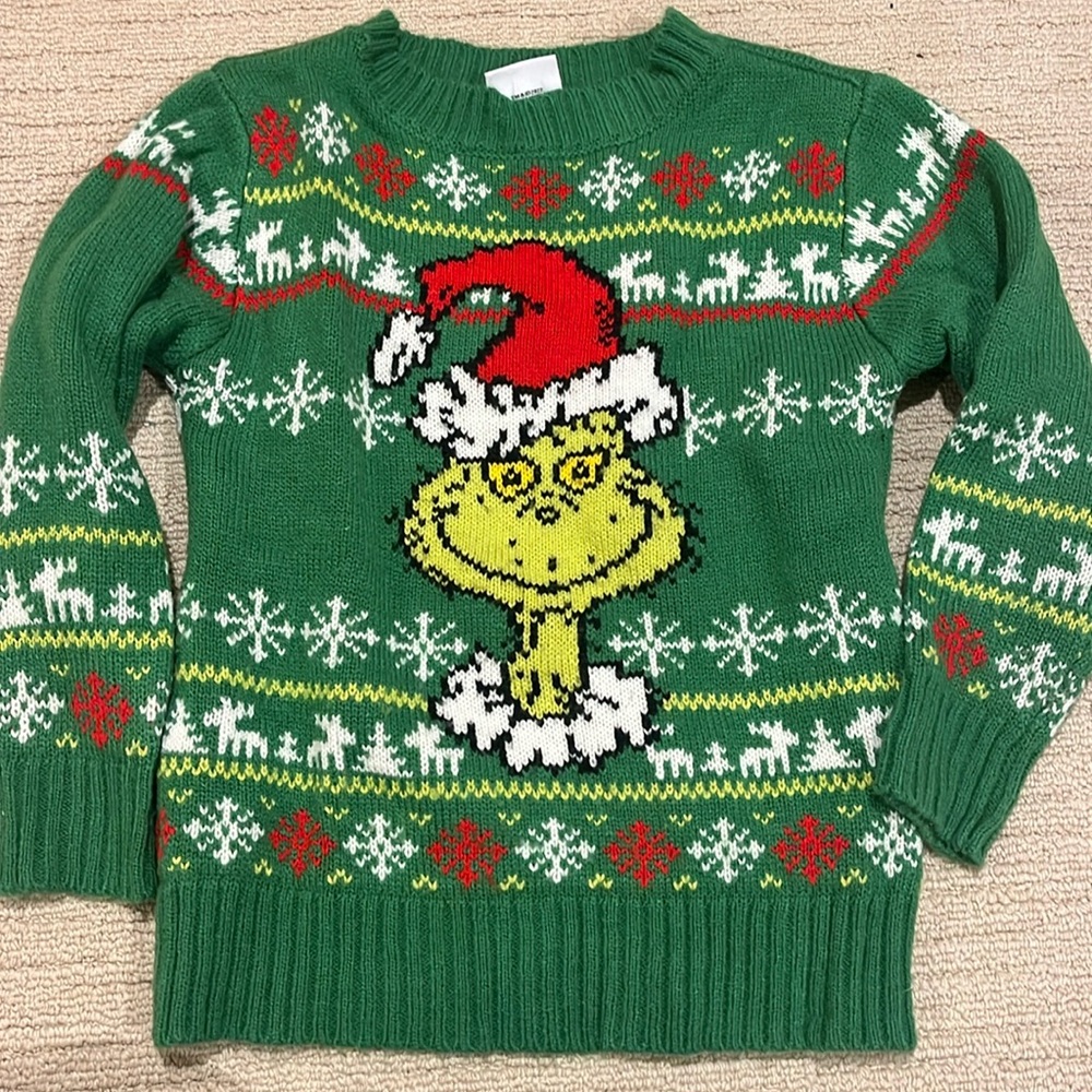 Grinch sweater